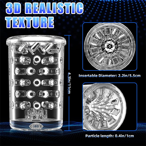 Automatic Male Sex Toys Penis Pump with 9 Sucking & Thrusting & Rotating Modes