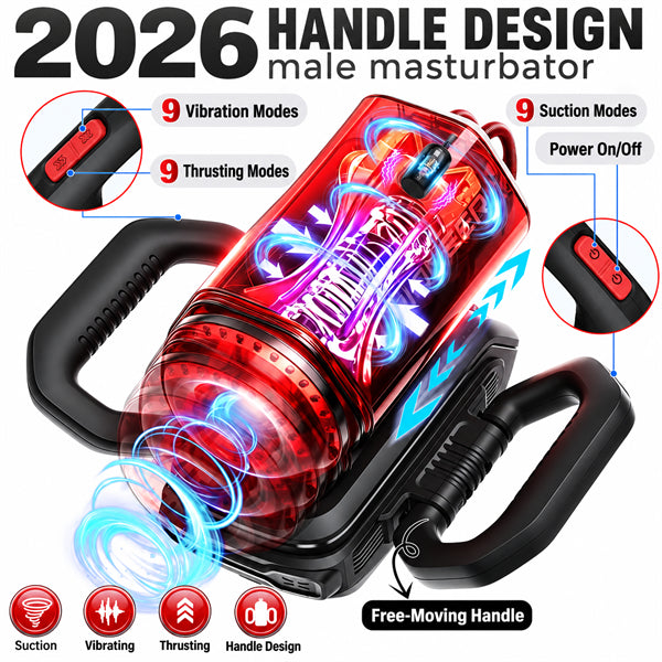Automatic Male Stroker 9 Modes Electric Masturbator Hands-Free