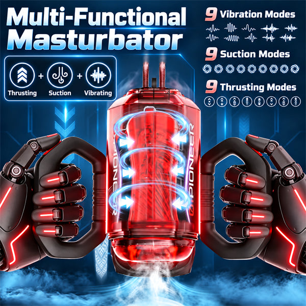 Automatic Male Stroker 9 Modes Electric Masturbator Hands-Free