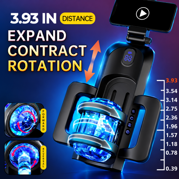 Automatic Male Stroker with 1–10 cm Adjustable Stroke