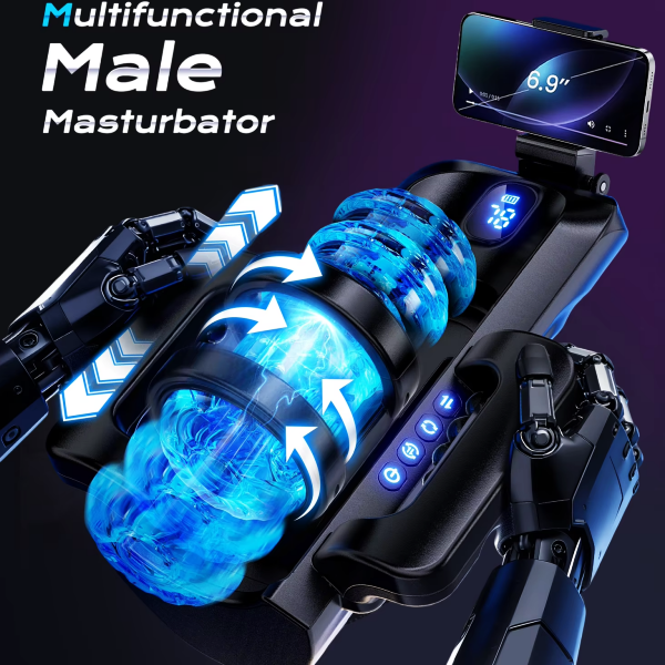 Automatic Male Stroker with 1–10 cm Adjustable Stroke