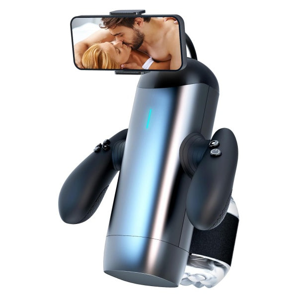 Automatic Telescopic Male Stroker with Adjustable Motion