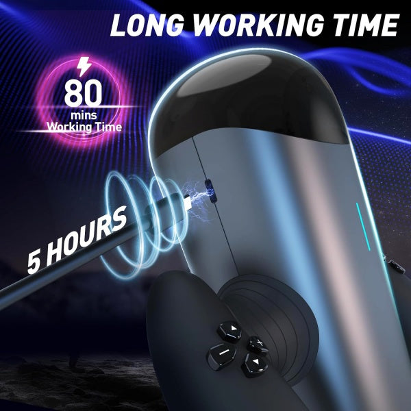 Automatic Telescopic Male Stroker with Adjustable Motion
