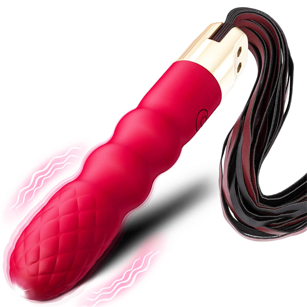 BDSM Whip Sex Bondage with 10 Vibrations Adult Toy