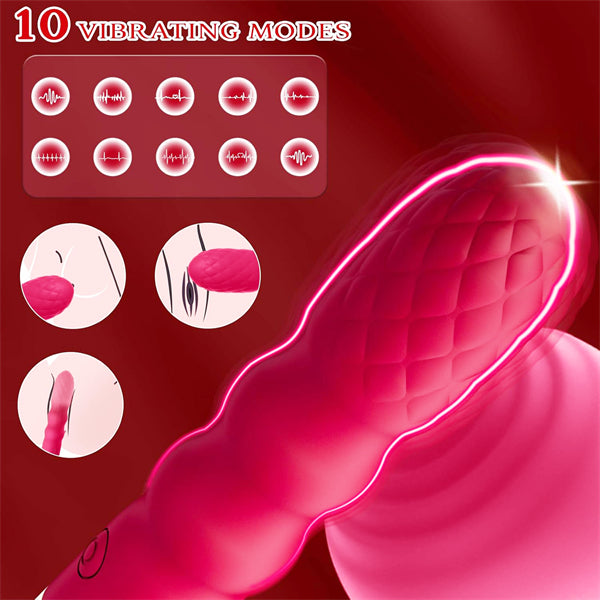 BDSM Whip Sex Bondage with 10 Vibrations Adult Toy