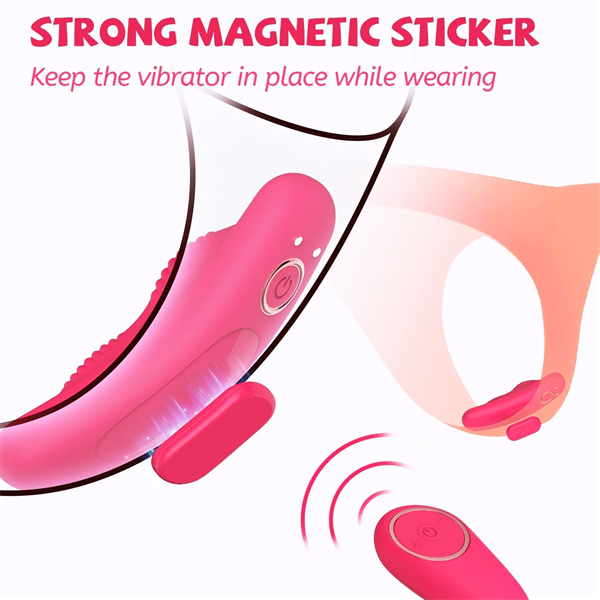 Remote Control Butterfly Vibrator with Magnetic Clip