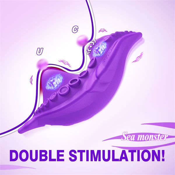 Butterfly Vibrators sea monster purple