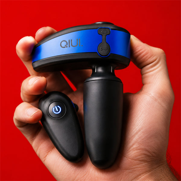 QIUI APP Pear Flower Electric Shock Anal Plug Lock PRO2