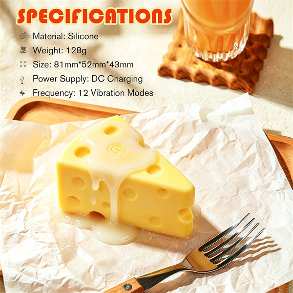 Cheese-Shaped Cute Vibrator