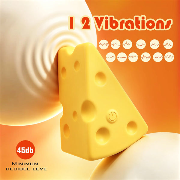 Cheese-Shaped Cute Vibrator