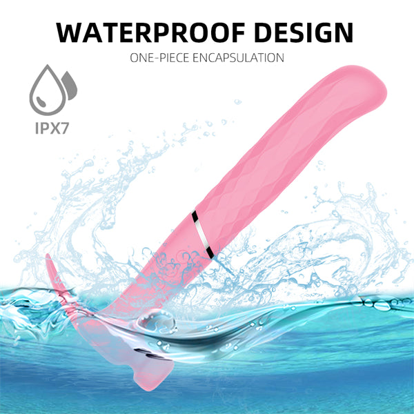 Curved Hammer Vibrator Pink