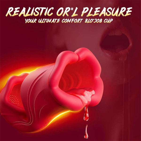 Dual Lip Grip Trainer Penis Head Vibrator