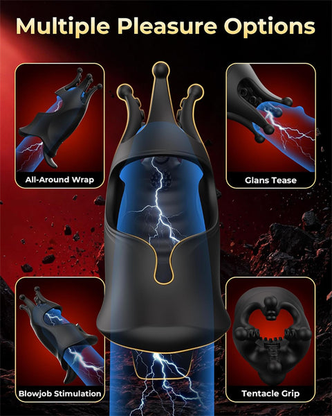Dual Motors 9 Modes App Control Penis Trainer
