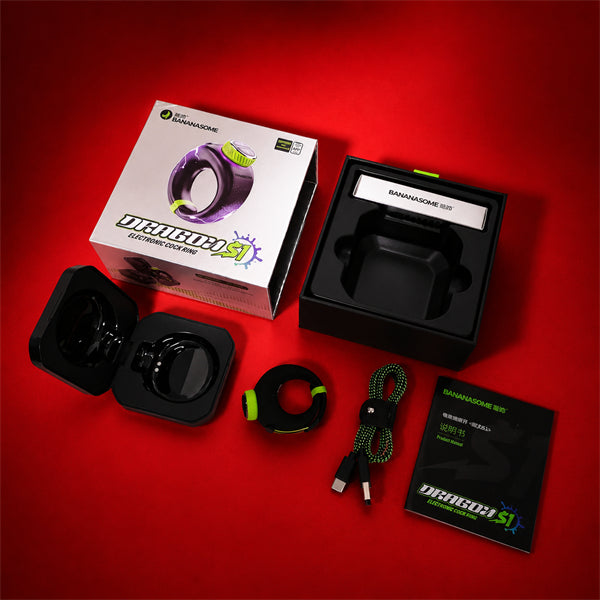 E-stim Penis Trainer Vibrator Cock Ring Masturbator with 10 Vibrations & Electro Shocks