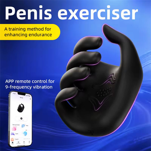 Finger Shaped Male Vibrator with 10 Vibration Modes
