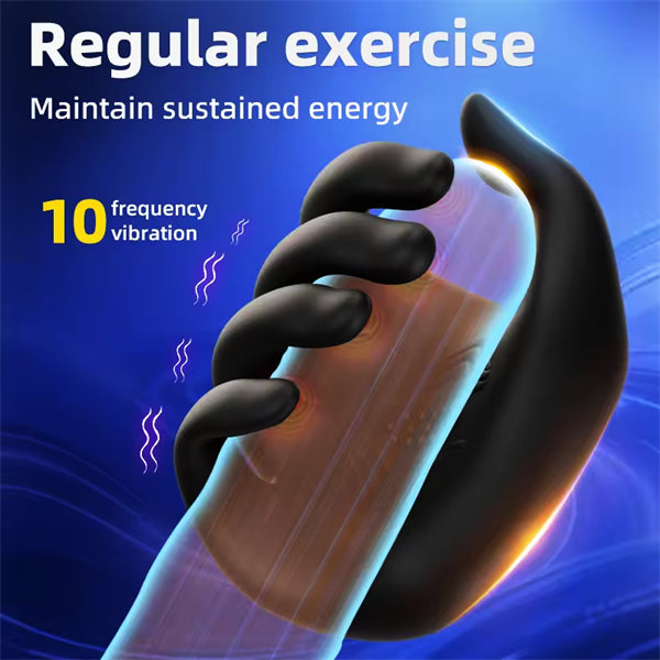 Finger Shaped Male Vibrator with 10 Vibration Modes