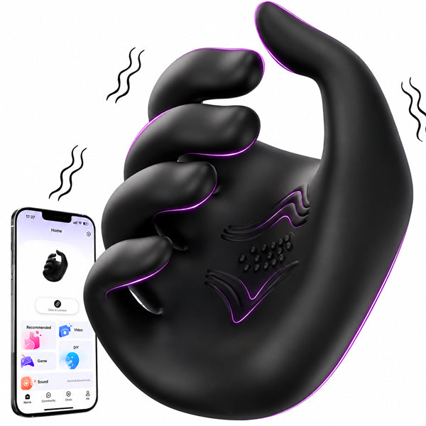 Finger Shaped Male Vibrator with 10 Vibration Modes
