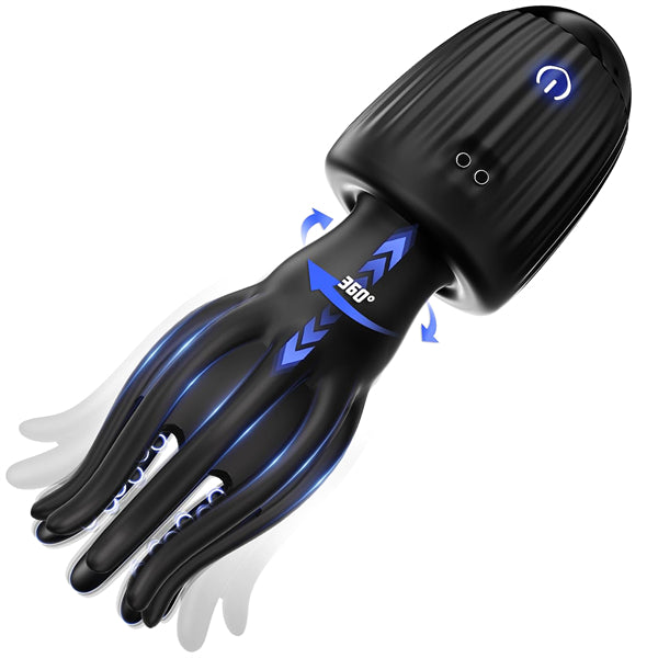 Flexible Finger Male Masturbator Stroker With Vibration Stimulation