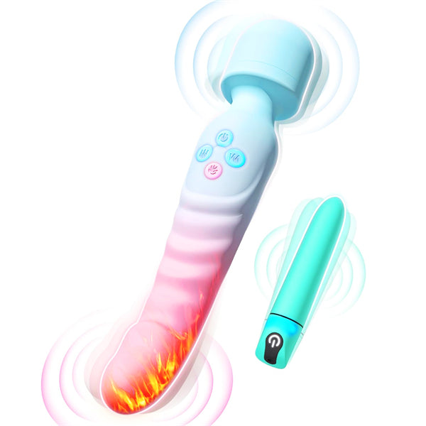 G Spot Vibrator Wand & Bullet Vibrator Set