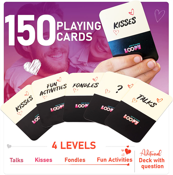 Romantic Game Card Game for Couples LOOPY