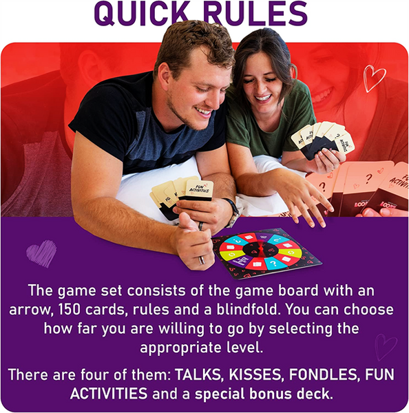 Romantic Game Card Game for Couples LOOPY