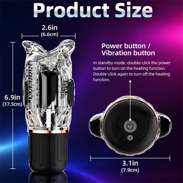 Gawk Gawk 2000 Heated Dual Motor Male Stroker