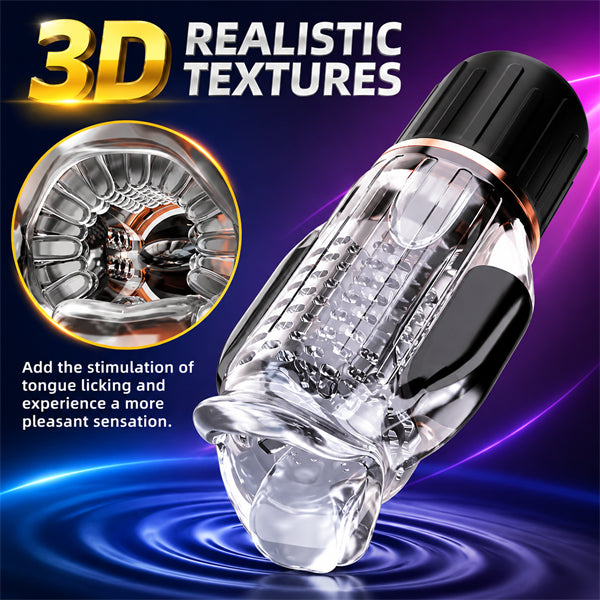 Gawk Gawk 2000 Heated Dual Motor Male Stroker