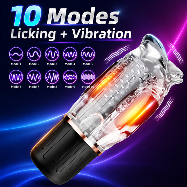 Gawk Gawk 2000 Heated Dual Motor Male Stroker