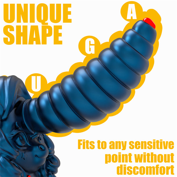 Giant Unicorn Dildo Blue