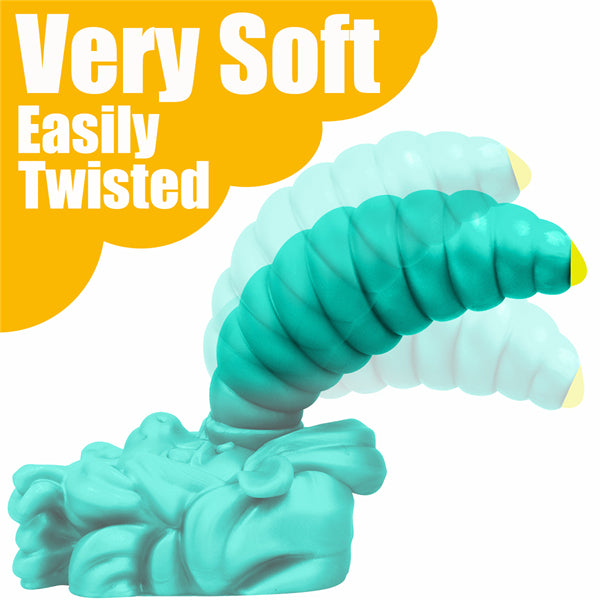 Giant Unicorn Dildo Green