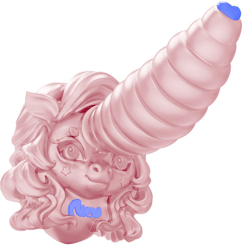 Giant Unicorn Dildo Pink