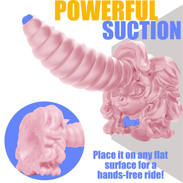 Giant Unicorn Dildo Pink