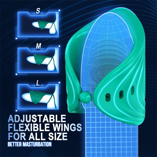 Glans Trainer Stimulator with Cock Ring