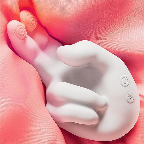Golden Hand Realistic Finger Flapping Clitoris G Spot Vibrator