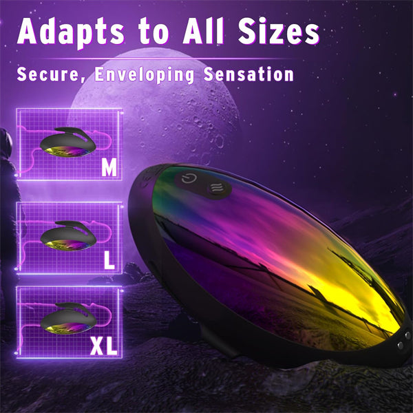 Hands Free Penis Vibrator Stroker Trainer
