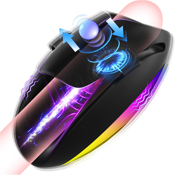 Hands Free Penis Vibrator Stroker Trainer
