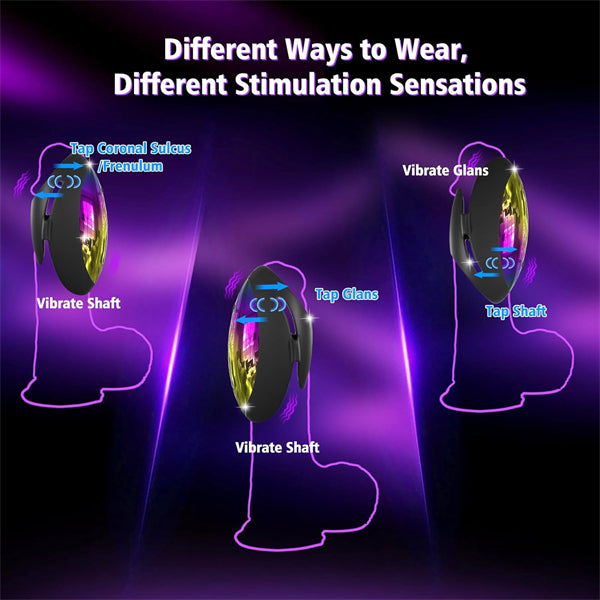 Hands Free Penis Vibrator Stroker Trainer