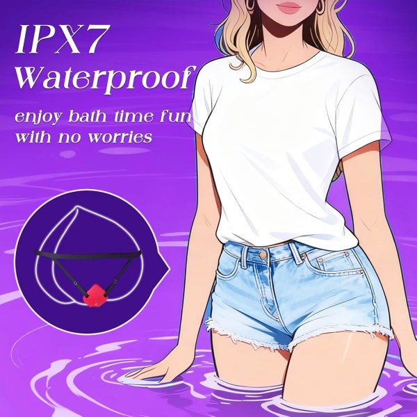 Heart-Shaped Clitoral Stimulator Panty Vibrator With Remote Control