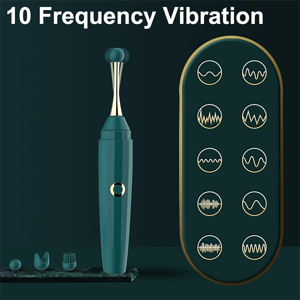 High-Frequency Clit Vibrator Green