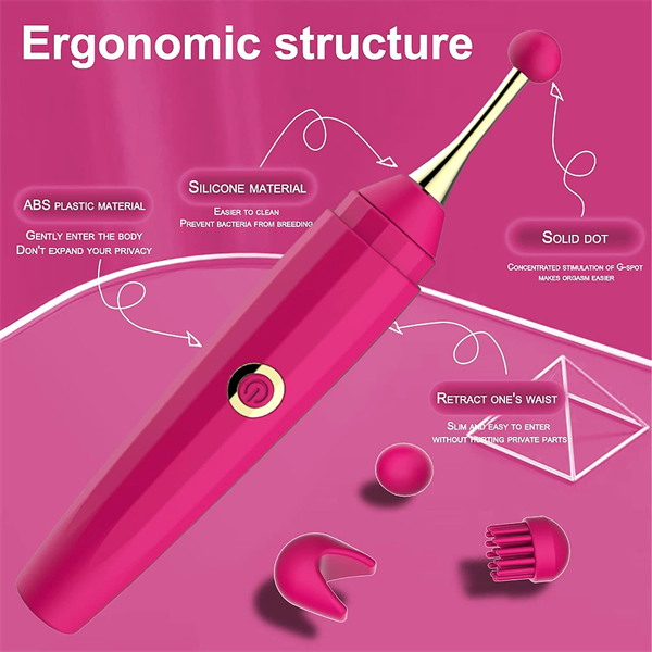 High-Frequency Clit Vibrator Hot Pink