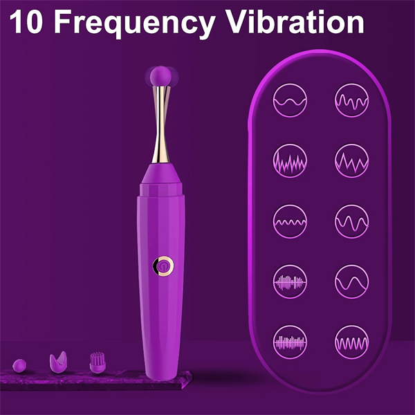 High-Frequency Clit Vibrator Purple