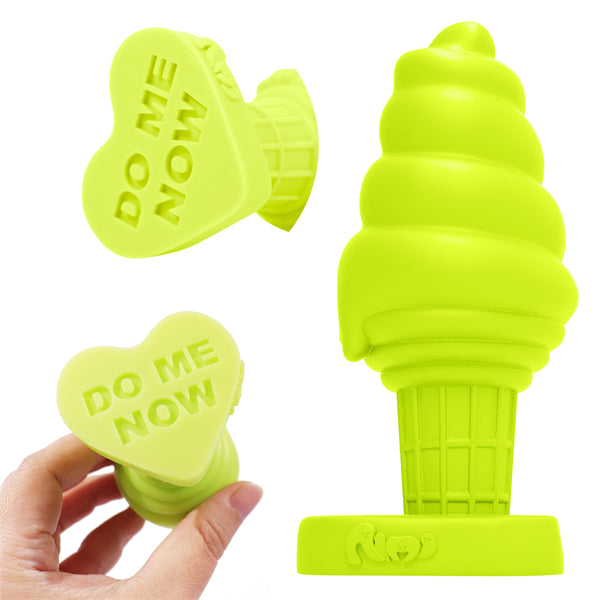 Ice Cream Lime Color Butt Plug