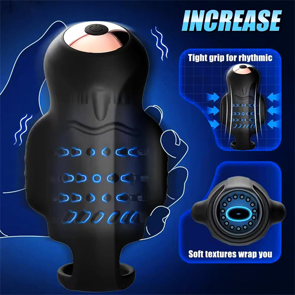Intense Dual Motor Pleasure Penis Trainer With App Control