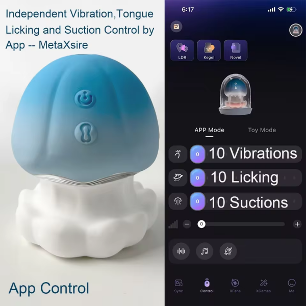 Jellyfish 3-in-1 Clitoral Vibrator
