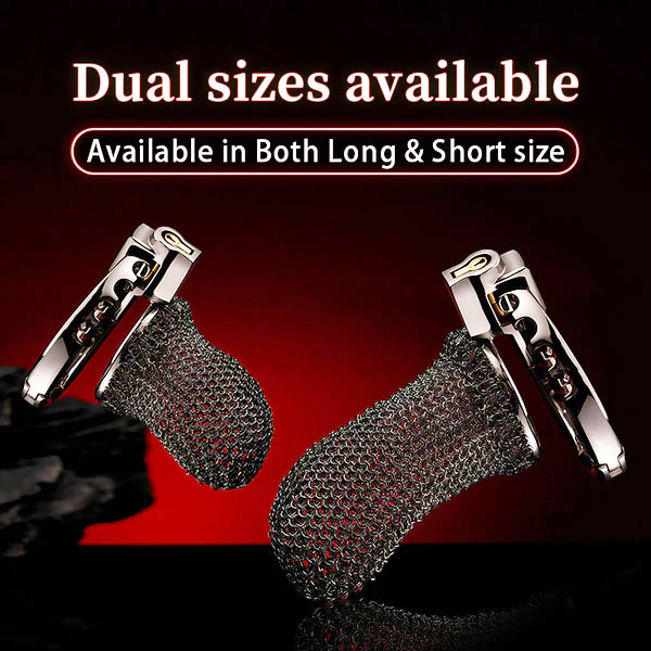 LOCKINK 316 Stainless Steel Hauberk Chastity Cage