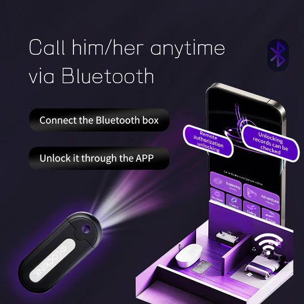 LOCKINK Pandora Smart App Remote Control Key Holder for Chastity Cage