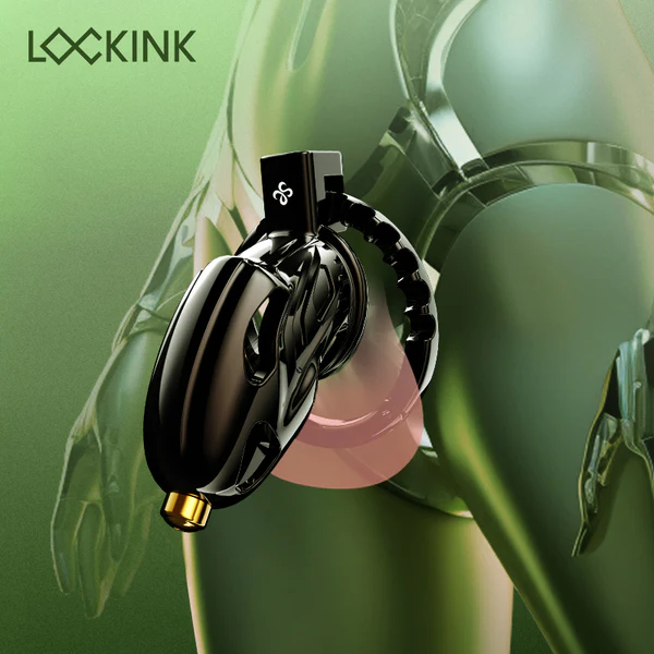 LOCKINK Sevanda Metal Outlaw Urethral Sounding Chastity Cage