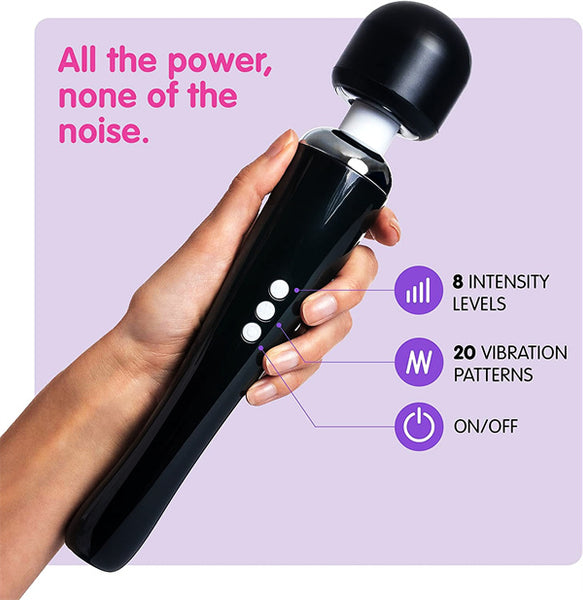Large AV Wand Vibrator Black