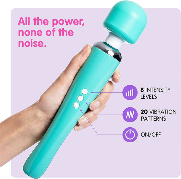 Large AV Wand Vibrator Green