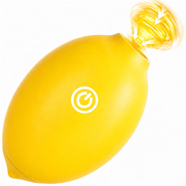Lemon-shaped 10 Mode Suction Clitoral Massager Vibrator